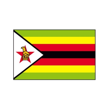 Zimbabwe Flag sticker