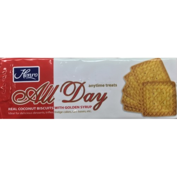 Henro All Day Coconut Tea Biscuits