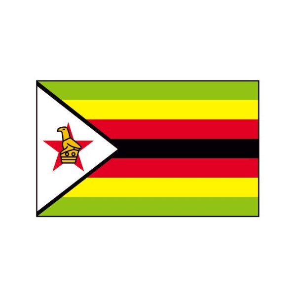 Zimbabwe Flag sticker